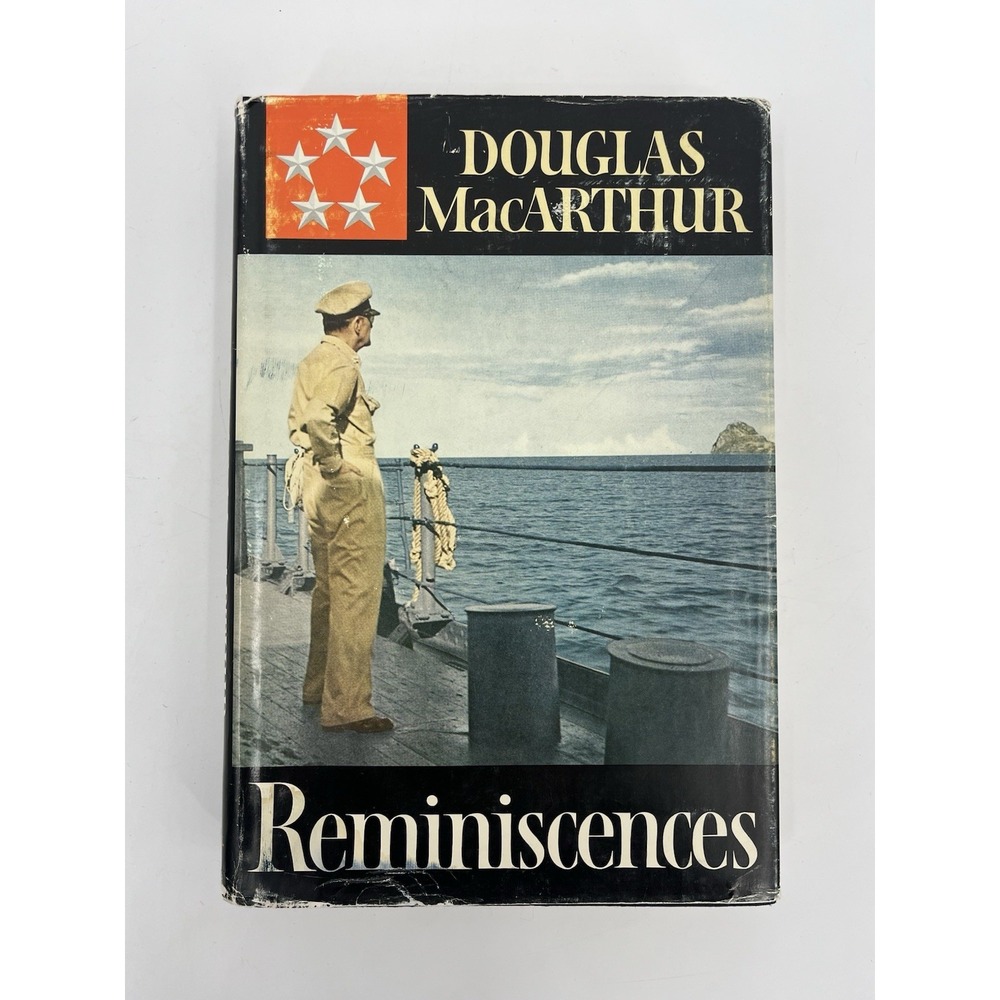 Douglas MacArthur Reminiscences 1st Edition‎ 1964 Hardcover Dust Jacket